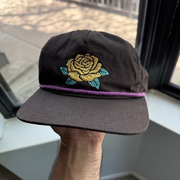 Howler Brothers Other - Howler Brothers Bros x ACL Fest Black Rope Yellow Rose Snapback Cap Hat Men's